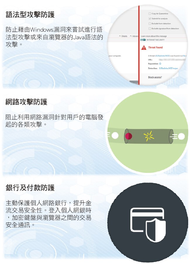 ESET Internet Security 網路安全套裝 單機三年版