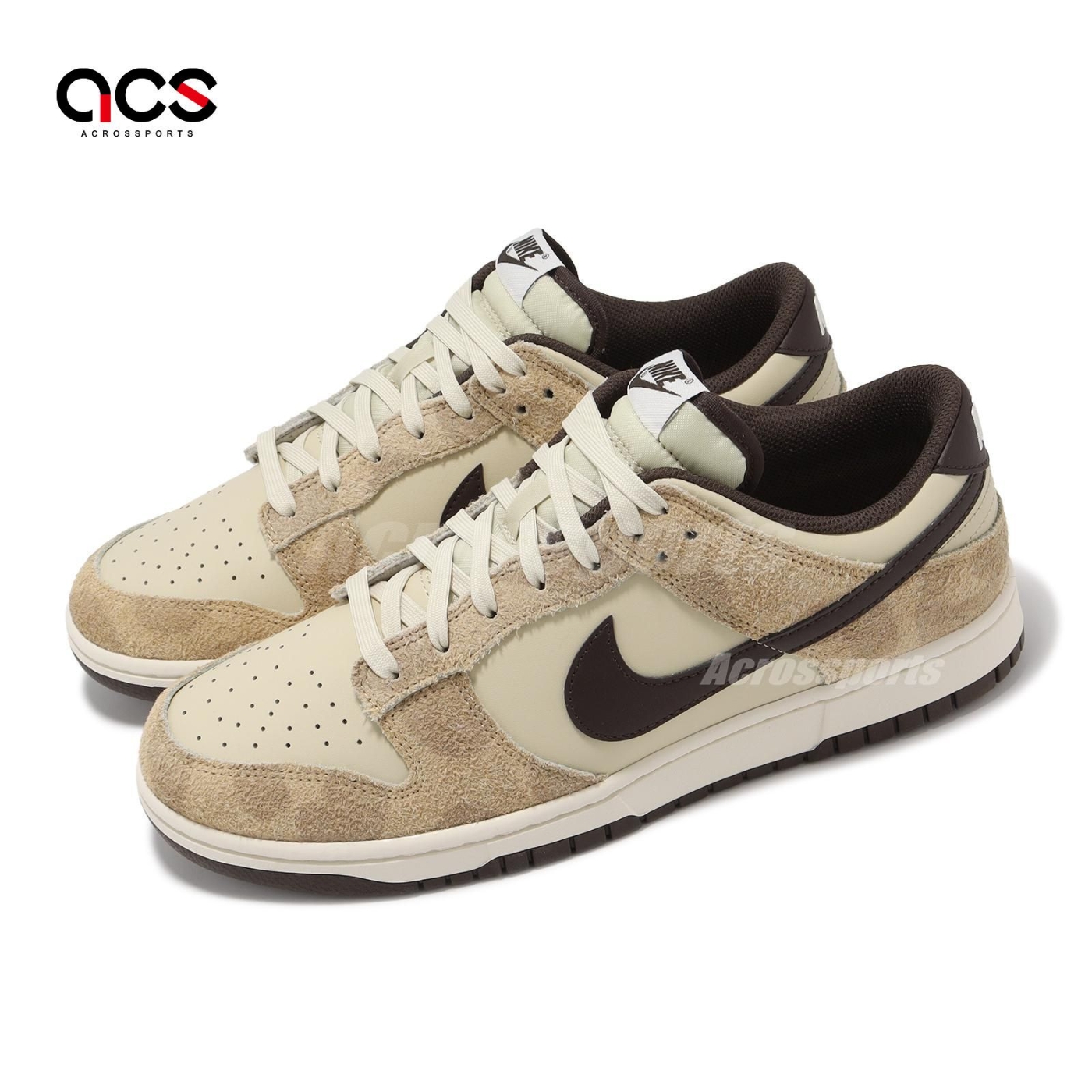 Nike 休閒鞋Dunk Low Retro PRM 男鞋米白棕Animal Pack 皮革經典DH7913