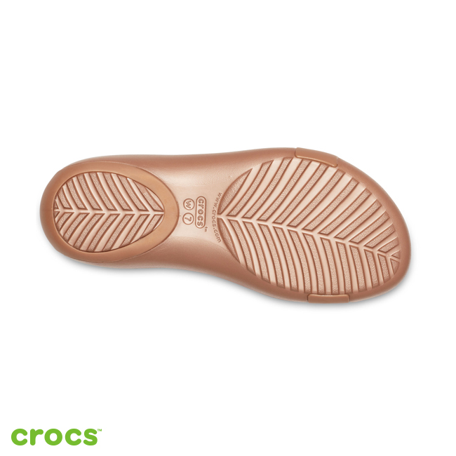 Crocs 卡駱馳 (女鞋) 瑟琳娜女士造型涼鞋 205601-860