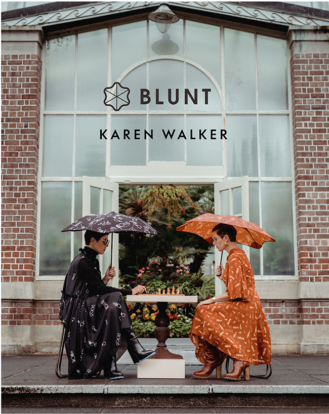 BLUNT + Karen Walker 西洋棋 聯名傘 限量款 折傘