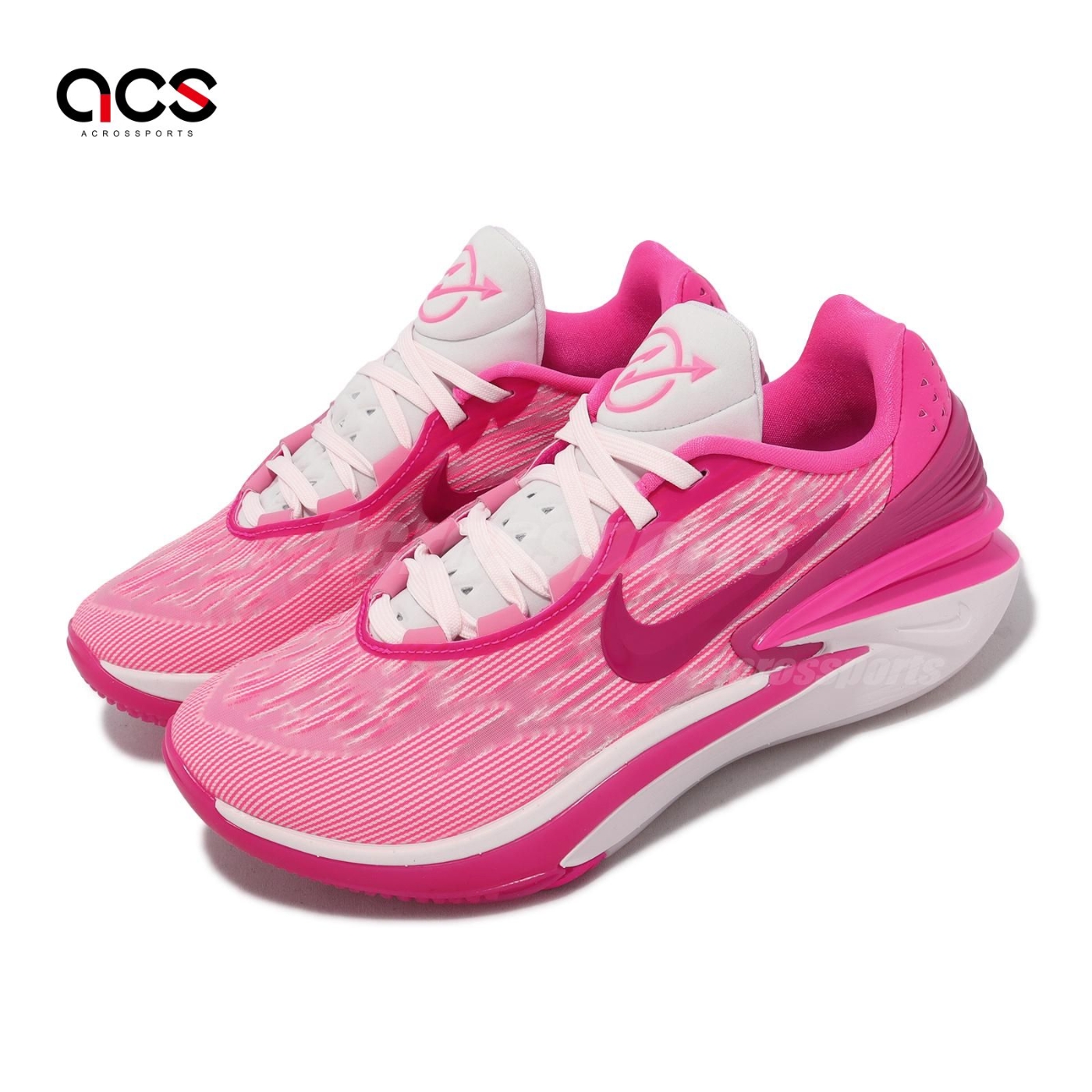 Nike 籃球鞋Air Zoom G T Cut 2 EP Hyper Pink 粉紅男鞋乳癌平民版 