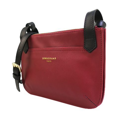 Longchamp 2.0系列斜背包-紅