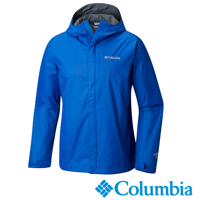 Columbia哥倫比亞 男款-Omni-Tech防水外套-藍色URE24330BL