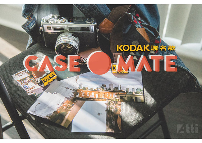 美國CASE●MATE x Kodak聯名款 AppleWatch 38/40mm錶帶-藍