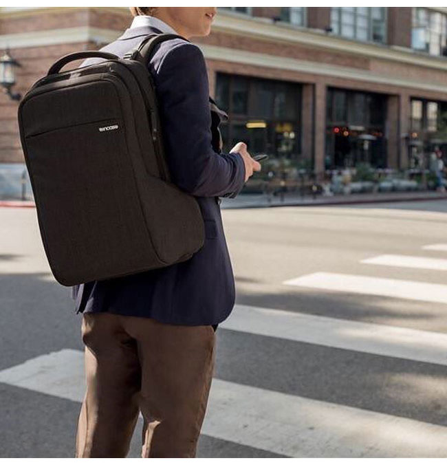 INCASE ICON Slim Backpack 15吋 輕巧筆電後背包 (亞麻深藍)