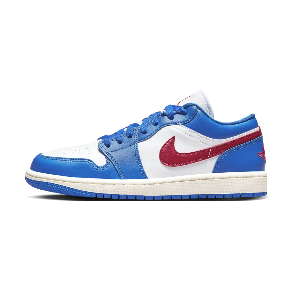 Nike W Air Jordan 1 Low Sport Blue 女鞋藍白色喬丹經典休閒鞋DC0774