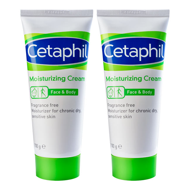 Cetaphil 舒特膚 長效潤膚霜 100g 二入組+舒特膚時尚托特包