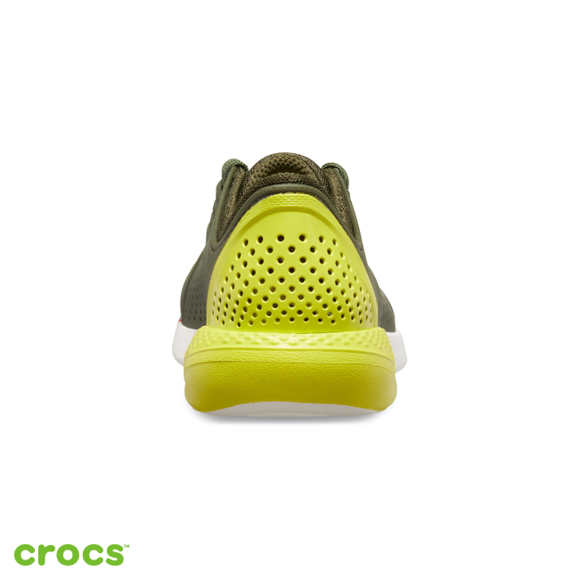Crocs卡駱馳 (男鞋) LiteRide拼接撞色步行鞋 205788-37P