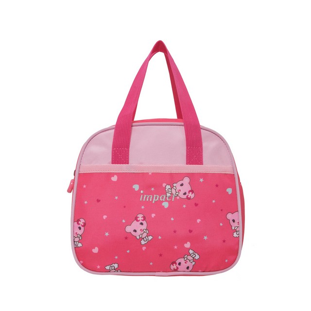 【IMPACT】粉紅熊熊午餐袋-粉紅色 IM00N05PK