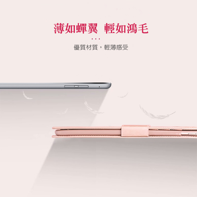 iPad mini 2019 (7.9吋) 側掀式磁扣蠶絲紋平板皮套 3色