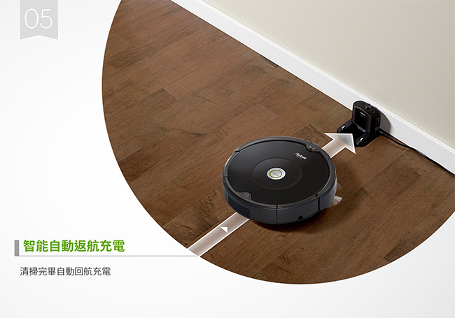 美國iRobot Roomba 606掃地機器人 (總代理保固1+1年)