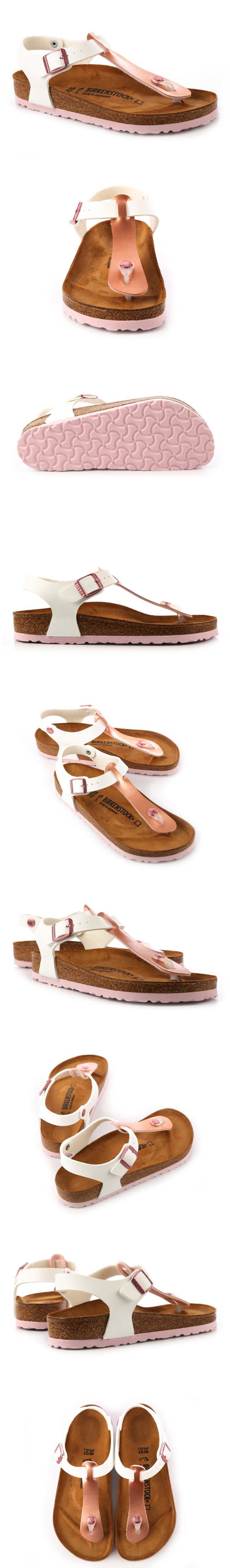 勃肯BIRKENSTOCK 1008146KAIRO開羅夾腳涼鞋(金屬玫瑰白)