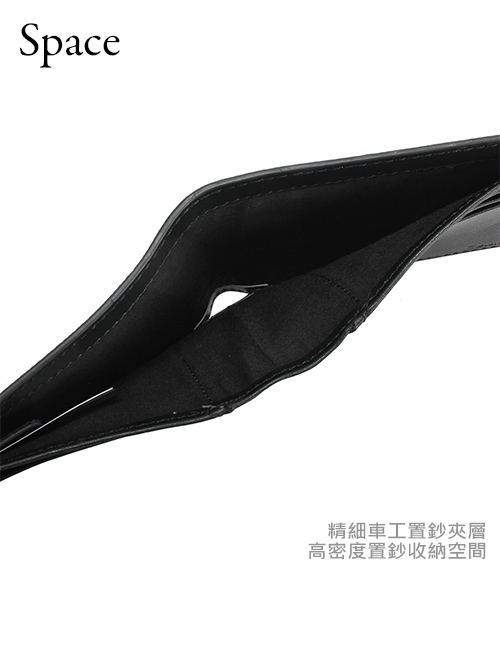 Calvin Klein 經典鐵牌LOGO防刮多卡短夾-淺灰色