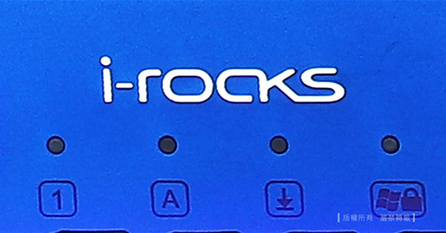 i-Rocks K65MS 藍蓋機械鍵盤-Cherry紅軸+M09W-BL遊戲滑鼠(藍光)