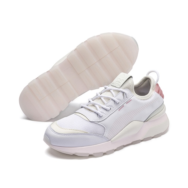 PUMA-RS-0 TRACKS 男女慢跑鞋-白色
