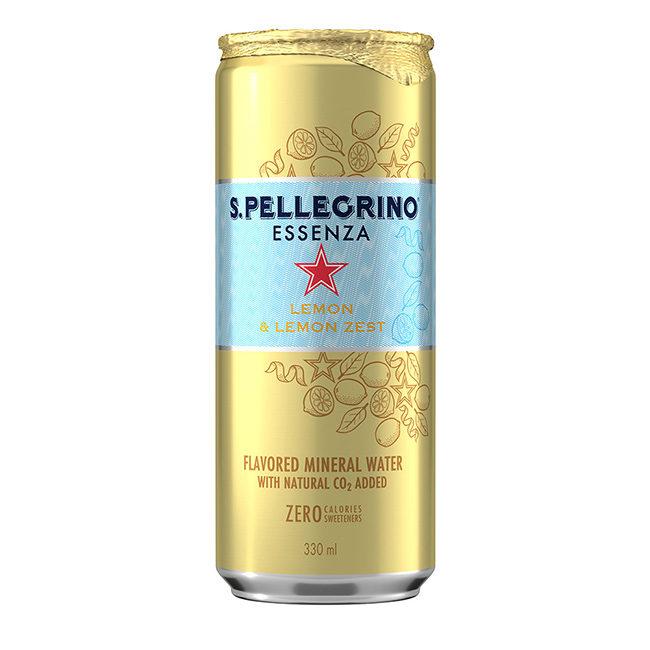 (活動)S.Pellegrino聖沛黎洛 零卡香氛氣泡飲-冰心凍檸(330ml)