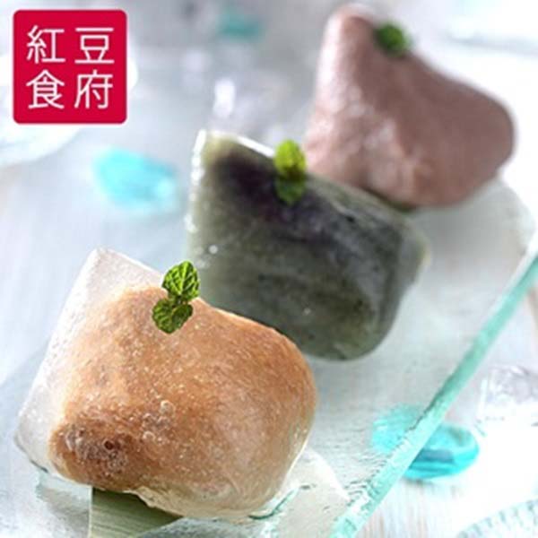 紅豆食府SH 冰粽禮盒(水晶花生*3+艾草紅豆*3+紅米芋頭*3)