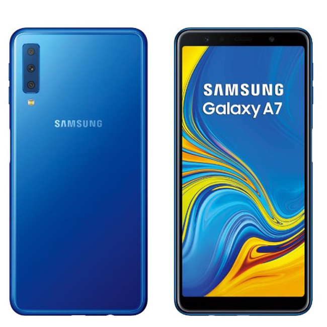 【福利品】Samsung GalaxyA7 A750 6吋雙卡雙待八核 4G/128G-藍