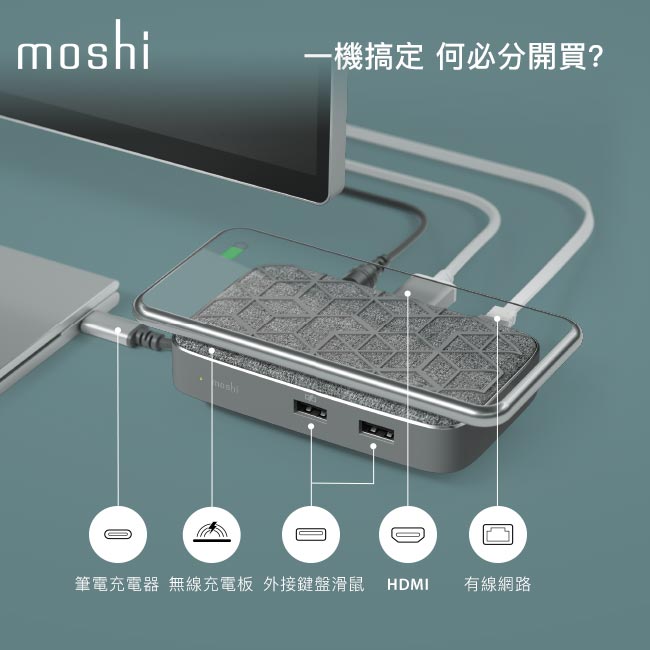 Moshi Symbus Q 多功能擴充基座