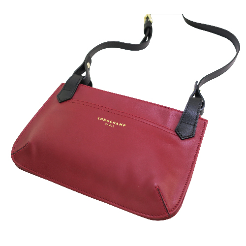 Longchamp 2.0系列斜背包-紅