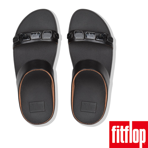 FitFlop SHELLSTONE雙帶涼鞋黑色