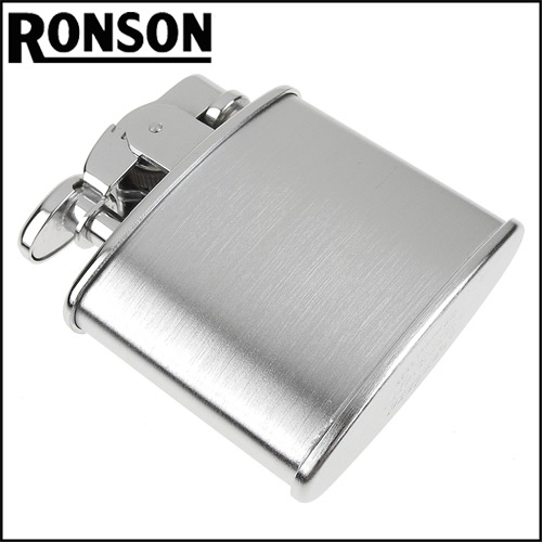 RONSON Standard系列-燃油打火機-緞銀款