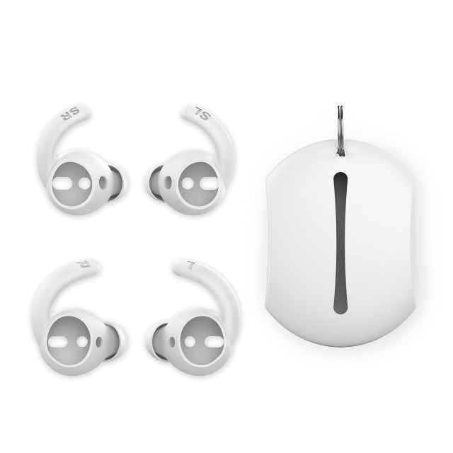 AHAStyle 入耳式耳套 AirPods/EarPods 適用耳塞耳機套 2組入