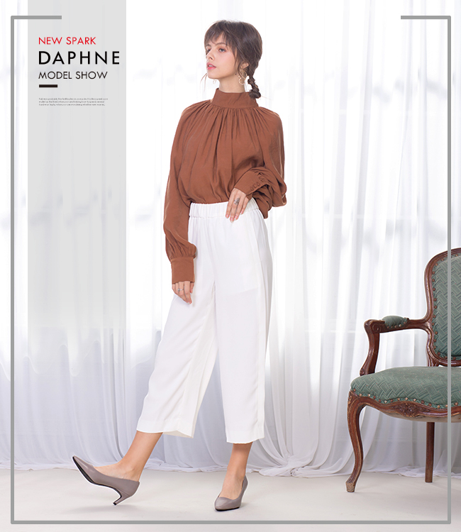 達芙妮DAPHNE 高跟鞋-簡約縫線個性斜跟高跟鞋-灰