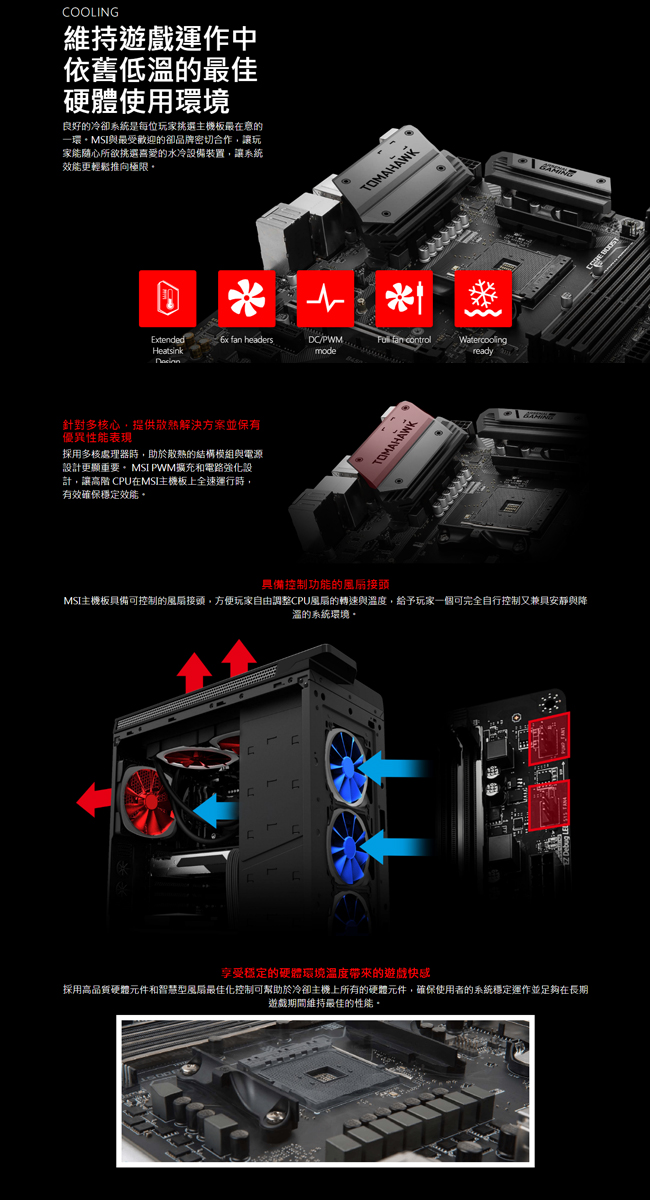 MSI微星 B450 TOMAHAWK 主機板