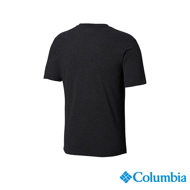 Columbia哥倫比亞 男款-印花T-Shirt-黑色 UAE07360BK