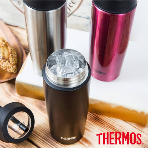 THERMOS 膳魔師不鏽鋼真空吸管隨行瓶0.47L(TS403)