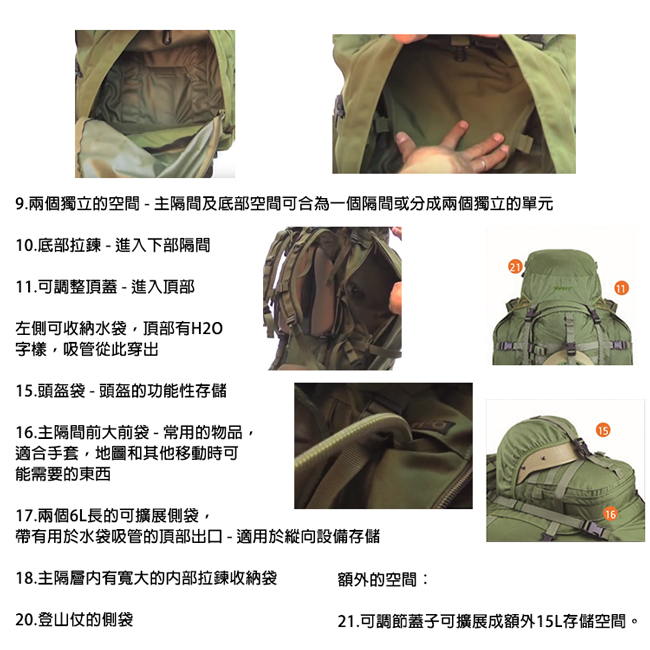 SOURCE Pro95軍用水袋背包4252000300A