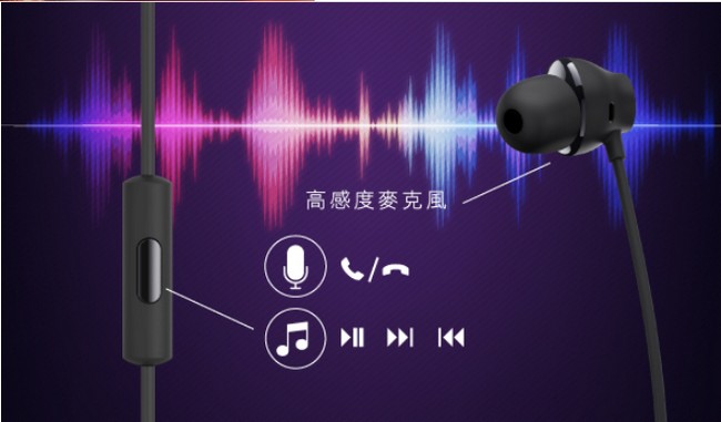 HTC MAX320 原廠入耳式耳機(Type-C接頭)-【原廠盒裝】