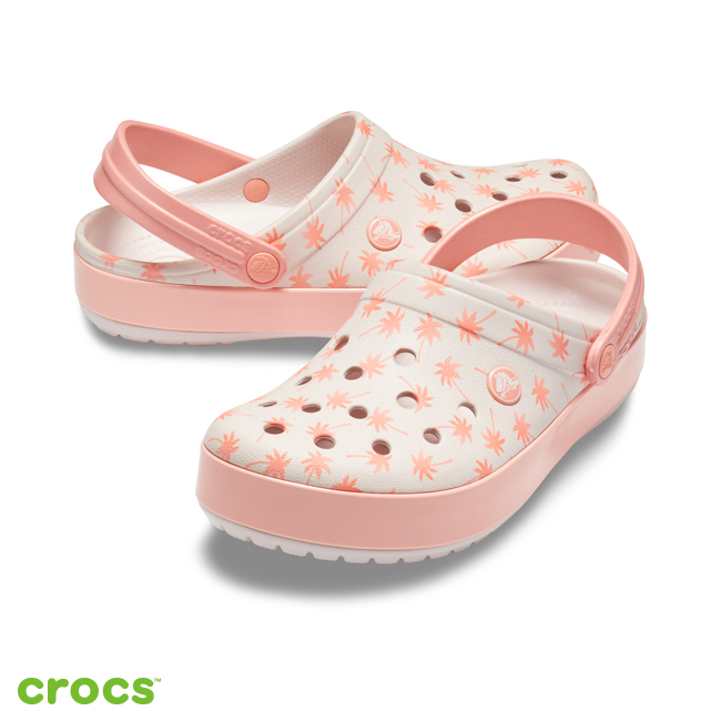 Crocs 卡駱馳 (中性鞋) 卡駱班花紋克駱格 205579-6PR