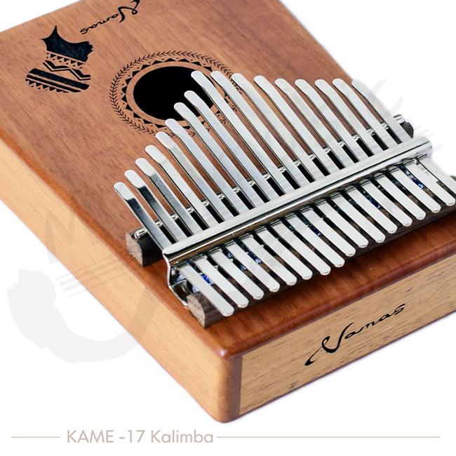 NAMAS 卡林巴 可插電式 17音全單桃花心木 拇指琴（KAME-17）KALIMBA