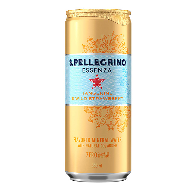 S.Pellegrino聖沛黎洛 零卡香氛氣泡飲-香橙野莓(330ml)