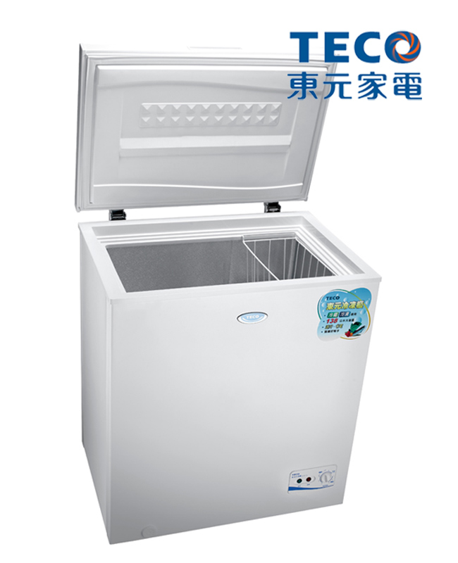 TECO東元 138L 上掀式冷凍櫃 RL1417W
