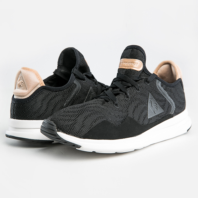 le coq sportif Solas W Metallic 運動鞋 女-黑