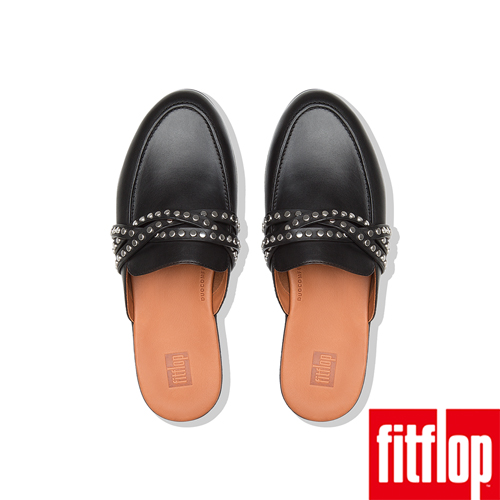 FitFlop SERENE時尚穆勒鞋黑色