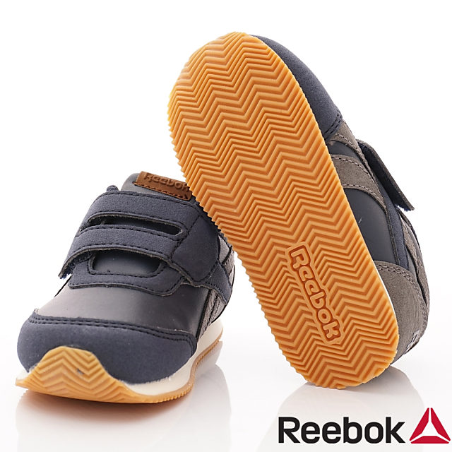 Reebok頂級童鞋 經典簡約學步鞋款 FO815深藍(寶寶段)
