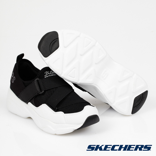 SKECHERS(女)時尚休閒系列D LITES AIRY-88888177BKW