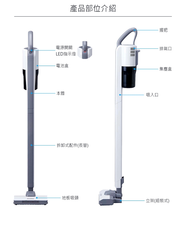 ecomo 無線吸塵器 AIM-SC200