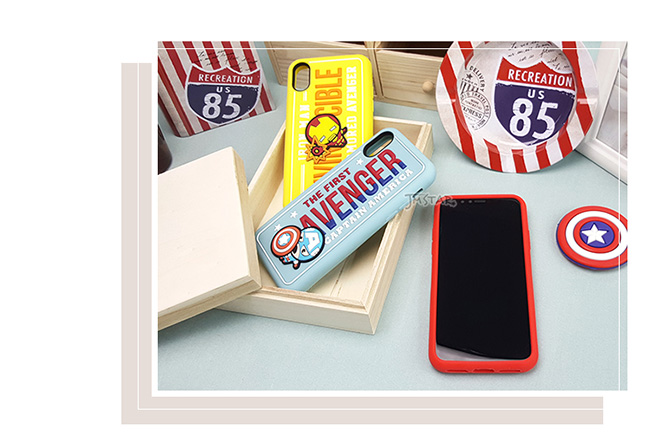 iPhone XS/X 5.8吋 Marvel 正版授權 3D/浮雕 矽膠 手機軟殼 -蜘蛛人