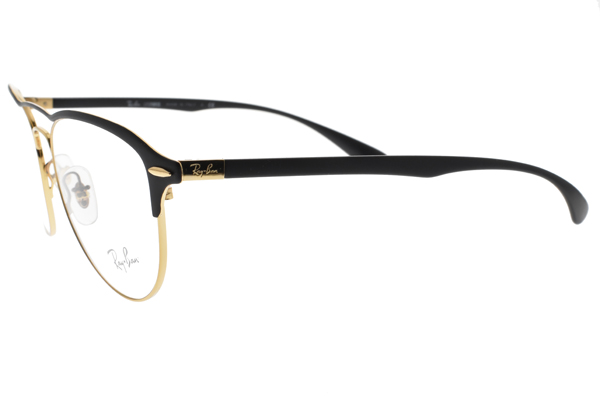 RAY BAN光學眼鏡 復古流行/霧黑-金#RB3596V 2994