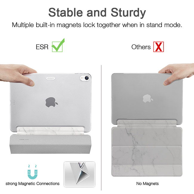ESR iPad Pro 11【2018版】大理石系列保護套