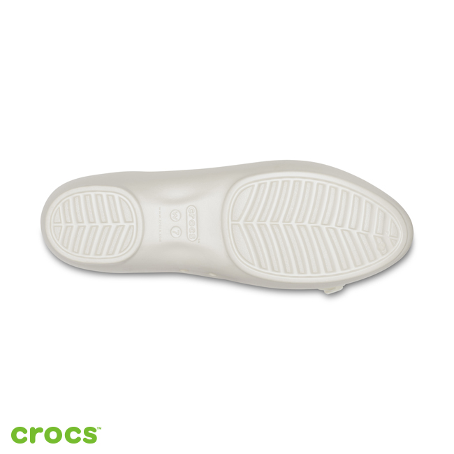 Crocs 卡駱馳 (女鞋) 莉娜花朵女士平底鞋 205659-12U