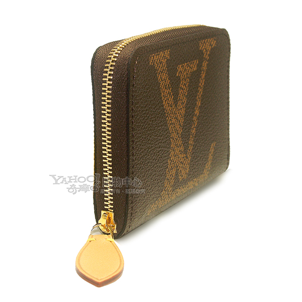 LV M67690 Giant Monogram 特大字母拉鍊零錢包