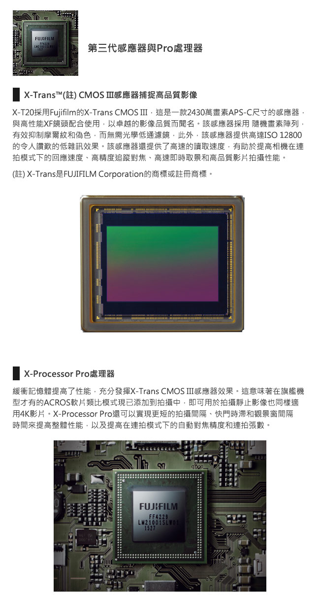 FUJIFILM X-T20 18-55mm 變焦鏡組(平輸中文)