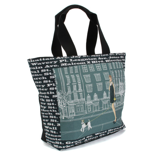 Reiko Aoki青木禮子 Party girl 彩繪托特包