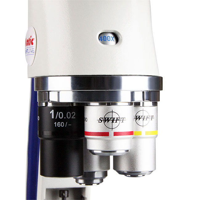 【Motic】Swift3H-M Hybrid 400x 單眼LED蓄電生物實體兩用顯微鏡